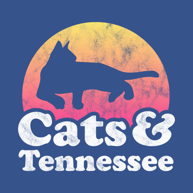 Disover Cats and Tennessee Gift for Men, Women, Kids - Tennessee - T-Shirt