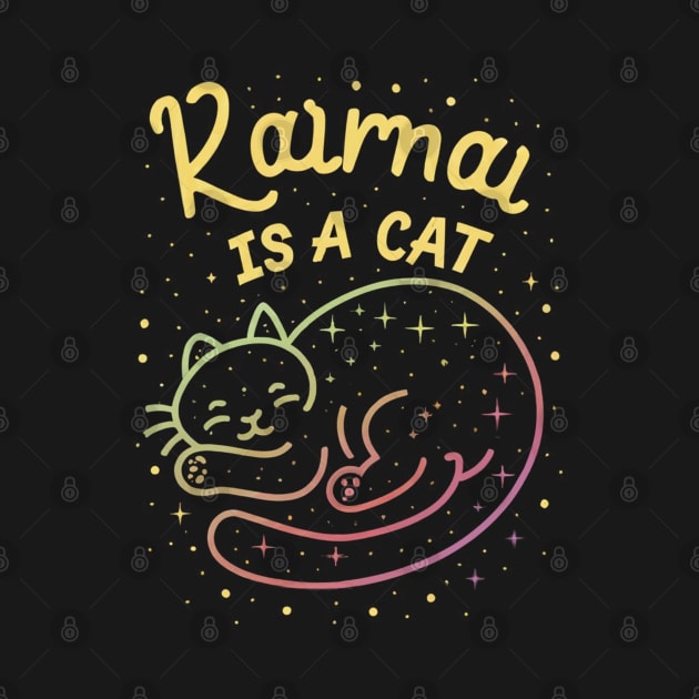 Karma Is A Cat by Aldrvnd