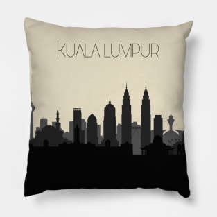 Kuala Lumpur Skyline Pillow