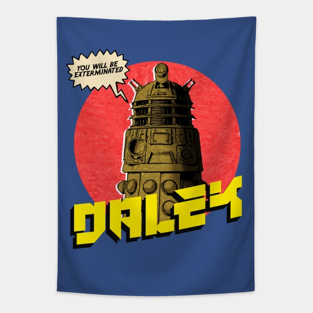 Exterminate Everything Tapestry by HarlinDesign