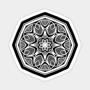 Mandala magic circle 05 Magnet