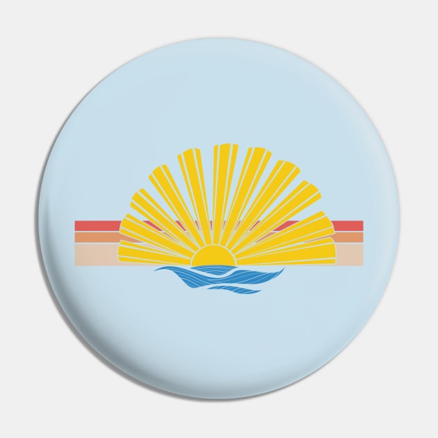 Sunrise Pin by urrin DESIGN