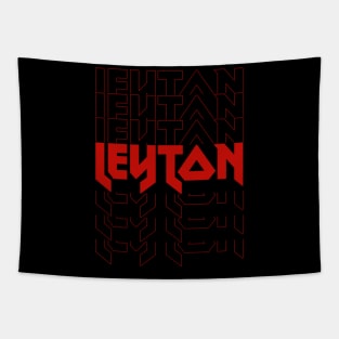 IRON TEXT || LEYTON Tapestry