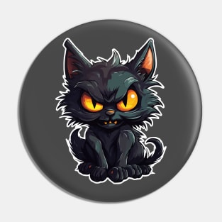 Baby Black Cat Pin