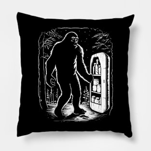 Refrigerator in the woods Pillow