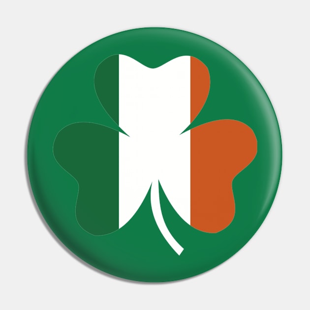 Irish shamrock Pin by Designzz