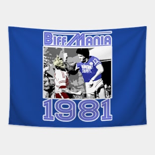 Retro Footy - BIFFMANIA 1981 Tapestry