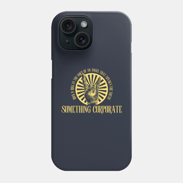 Something Corporate Phone Case by aliencok