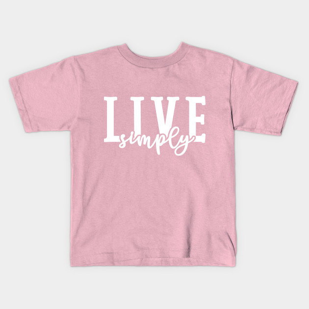 live simple shirt