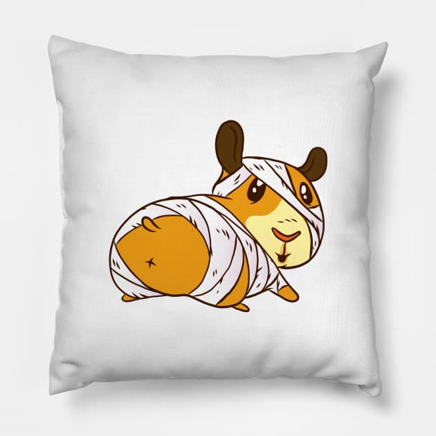 Halloween guinea pig Pillow by LR_Collections