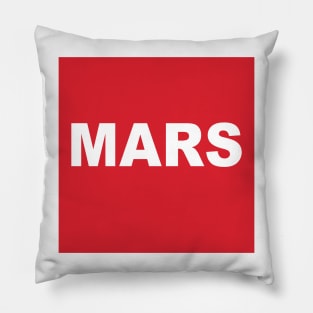 Mars the planet Pillow