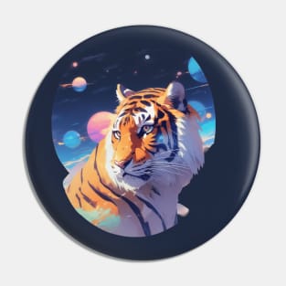 Cosmic Tiger Pin