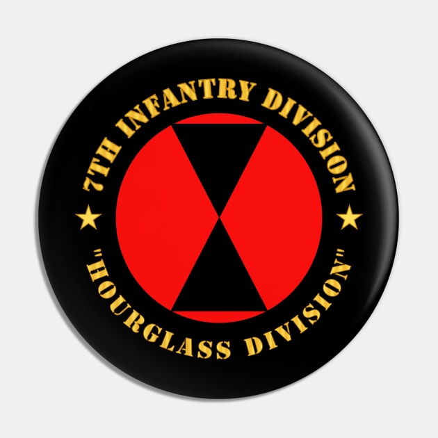 7th Infantry Division - Hourglass Division wo Bkgrd Pin by twix123844