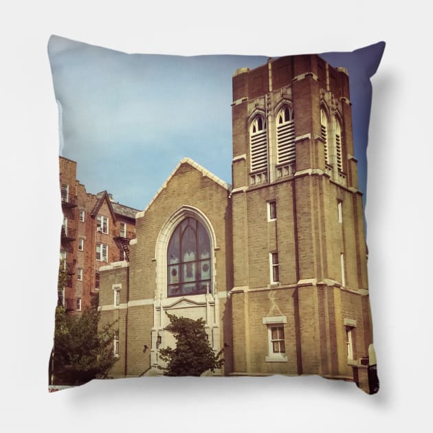 Bay Ridge, Brooklyn, NYC Pillow by eleonoraingrid