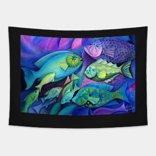 Fantasy Fish Tapestry