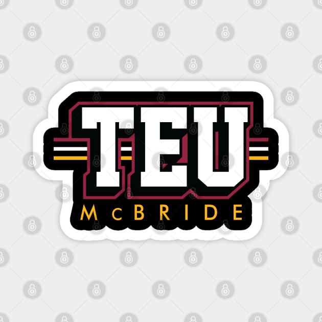 Tight End University - TEU - Trey McBride - Arizona Cardinals Magnet by nicklower