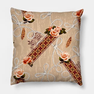 Floral Pattern Pillow