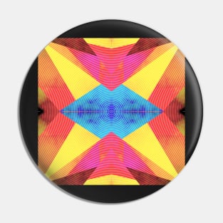 Geometrical hypnosis Pin