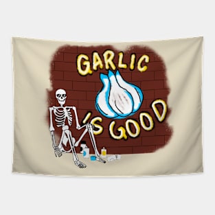 Garlic is Good Tapestry