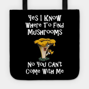 Mushroom Lovers Mushroom Hunters Foragers Gift Tote