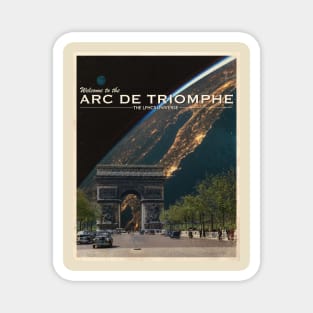 ARC DE TRIOMPHE POSTCARD. Magnet