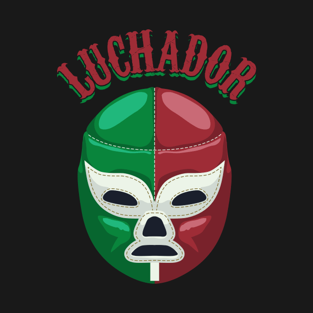 Luchador - mexican masked wrestler by verde