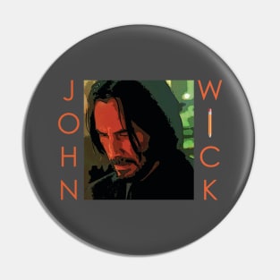 JOHN WICK BROODING Pin