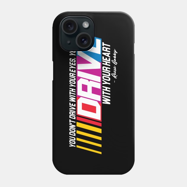 You Don't Drive With Your Eyes Phone Case by darklordpug