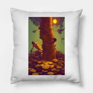 Golden Dreams Pillow