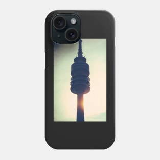 The Munich Olympiaturm Tower Phone Case