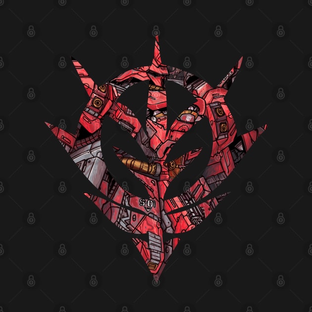 Neo Zeon Logo x Sazabi by kimikodesign