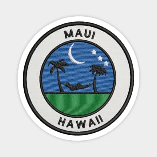 Maui Hawaii Patch Magnet