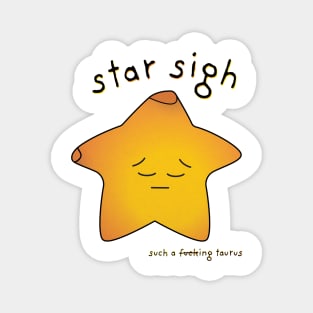 Star Sigh Magnet