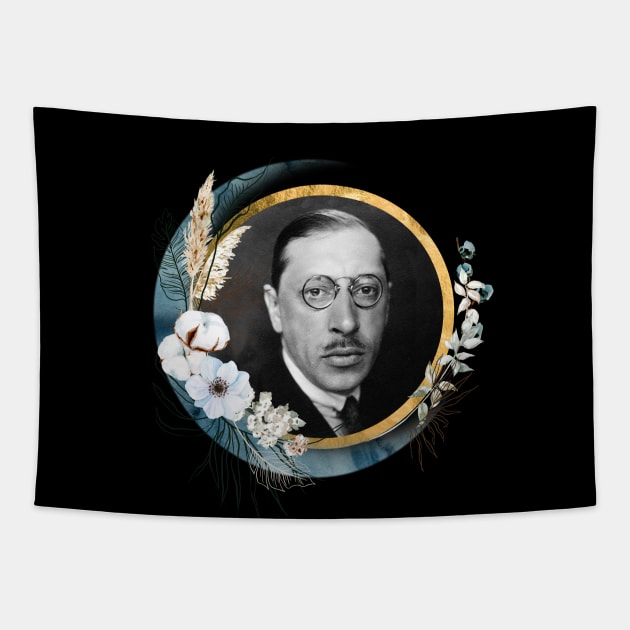 Igor Stravinsky Tapestry by TheMusicophile
