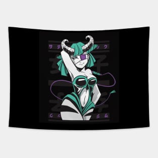 Cool Anime Design, Vintage Style, Sexy Girl Tapestry