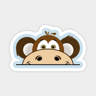 Happy Monkey Magnet