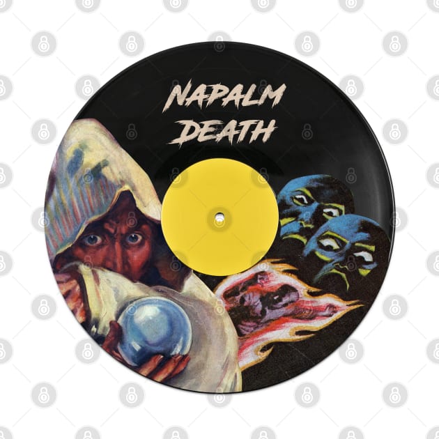 Napalm Death Vynil Pulp by terilittleberids