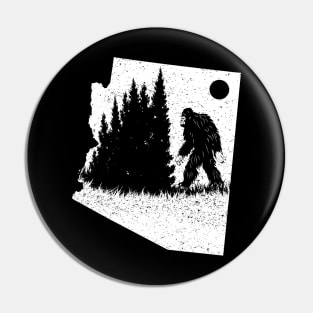 Arizona Bigfoot Pin