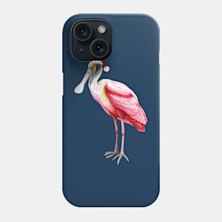 Christmas Spoonbill Phone Case