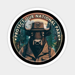PROTECT OUR NATIONAL PARK Magnet