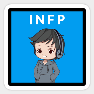 INFP anime characters Sticker for Sale by PomeranecShop