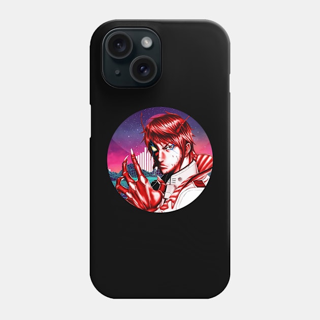 Mars Redefined Terra Fan Shirt Reflecting the Characters' Struggles and Transformations Phone Case by skeleton sitting chained