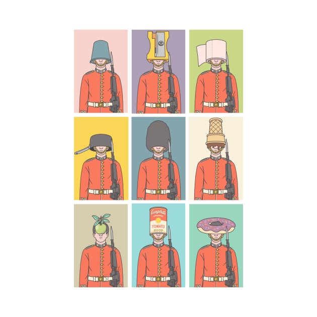 Queen’s guards by Louis16art