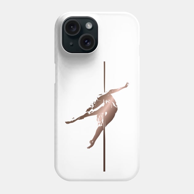 Pole dance Phone Case by Elenia Design