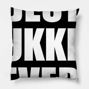 Mens Best Ukki Ever Finnish Grandfather Pillow