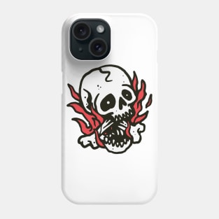 Skull Fire Phone Case