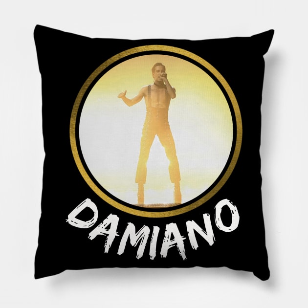 Damiano David sexy Pillow by GOT A FEELING