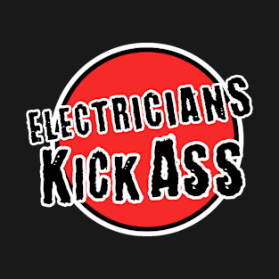 Electricians kiss a T-Shirt