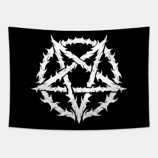 Pentagram satanic Tapestry