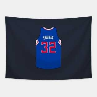 Blake Griffin Los Angeles Jersey Qiangy Tapestry